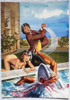 Emanuele Taglietti | Fox n. 14 n. 14 - E. Taglietti - Original cover "Trafficanti di morte" - Page volante - Exemplaire unique - (1986) | Catawiki