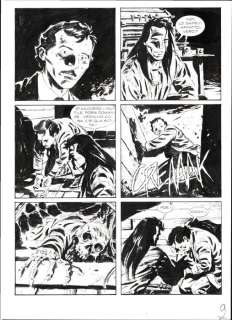 Giuseppe Barbati/Bruno Ramella - | Giuseppe Barbati/Bruno Ramella - 3x Tavola Originale - Magico Vento n. 15 - "Blizzard" - (1998) | Catawiki