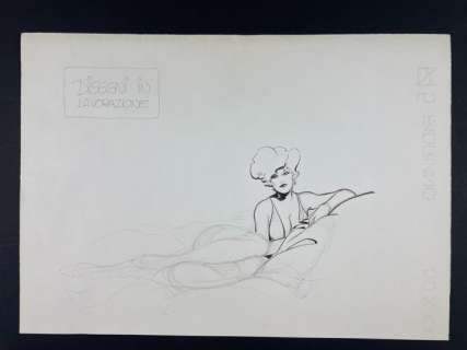 Leone Frollo | Leone Frollo - Monastreet Disegni in lavorazione - Page volante - Exemplaire unique | Catawiki