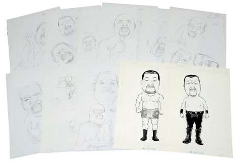 Kenji Hamaoka Hand-Drawn Illustration 12 sheets | Mandarake (Big Web)