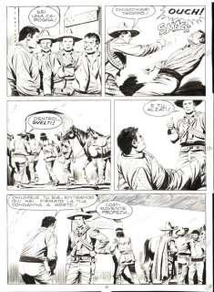 Guglielmo Letteri - | Guglielmo Letteri - 2x Tavola Originale - Tex n. 112 "La rete si chiude" - (1970) | Catawiki