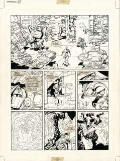Kevin O‘Neill - metalzoic page 27 - dc comics / 2000ad - kevin o‘neill / pat mills