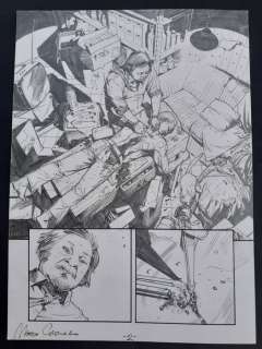 Matteo Cremona - Matteo Cremona tavola originale "David Murphy 911" - (2008)