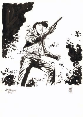 Brüno | Lucky Luke, 2025 - Dakota 1880 | Huberty Breyne Gallery