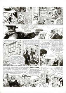 Mitton, Jean-Yves | Mitton, Jean-Yves - Originele pagina - De Silence et de Sang 8 - Les 4 provinces de l’Ave Maria - (1994) | Catawiki