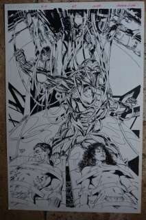 Jackson Guice - x-o manowar #67 cover (butch guice) (1996) issue 67 page cover