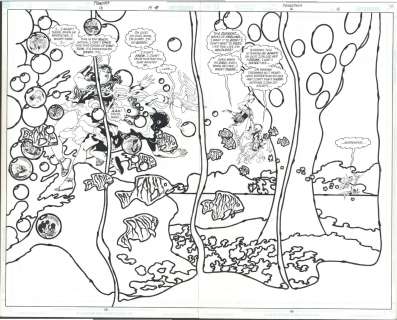 J.H. Williams Mick Gray - ++ j h williams - beautiful promethea double page spread issue promethea #16
