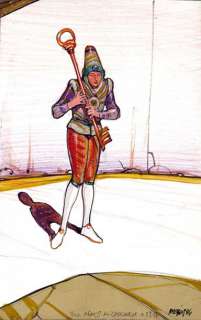 Moebius | Starwatcher Dessin original à l’encre de chine, aquarelle et crayon | Cornette de St Cyr