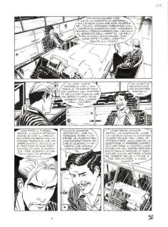 Roberto de Angelis - | Roberto De Angelis - 3x Tavola Originale - Nathan Never n. 211 "Il mostro nell’ombra" - (2008) | Catawiki