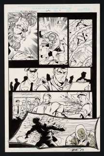 Original Art from Chaos Quarterly #3 (1996) Page 7 Pencils by Paul Pelletier, Inks by Mark Morales | mycomicshop.com