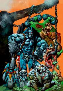 Simon Bisley - lobo: bounty hunting for fun and profit cover (large & frickin phenomenal) 1994)