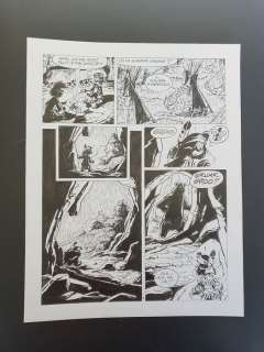 Derib | Derib - Planche originale (p.6) - Yakari T39 - Le Jour du silence - (2016) | Catawiki