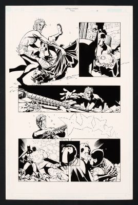 Charlie Adlard, John Floyd | Original Art from Batman Gotham Knights #49 (2004) Page 18 Pencils by Charlie Adlard, Inks by John Floyd | mycomicshop.com