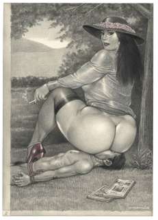 Namio harukawa Hand-Drawn Color Manuscript