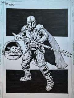 Elmer Cantada - the mandalorian and the child issue 0 page 0