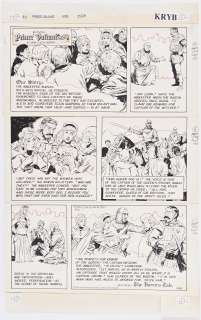John Cullen Murphy ’’Prince Valiant’’ Sunday Comic Strip Original Artwork -- #2948 Dated 8 August 1993 | Nate Sanders