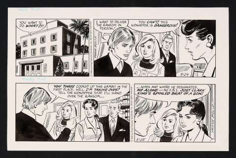 Original Art for the Heart of Julie Comic Strip (5/24/95 and 5/25/95) by Frank Bolle | mycomicshop.com