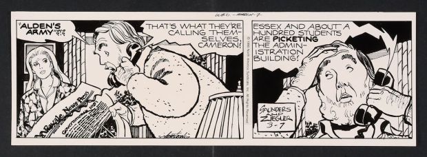 Bill Ziegler & Jim Armstron | Original Art for the Mary Worth Comic Strip (3/7/1990) | mycomicshop.com (Buy It Now)