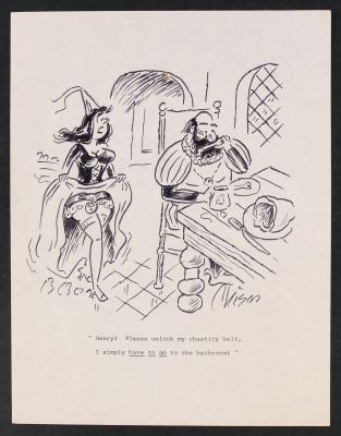 Jack Chism | Chastity Belt Gag Strip by Jack Chism | mycomicshop.com (Buy It Now)