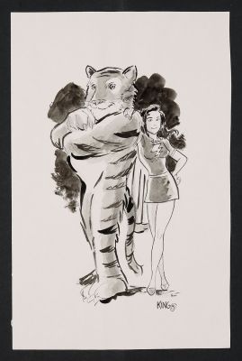 Neil King | Tawky Tawny and Mary Marvel Sketch | mycomicshop.com