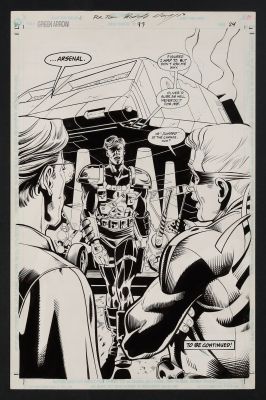 Original Art from Green Arrow #97 (1995) Page 24 Pencils by Rodolofo Damaggio | mycomicshop.com