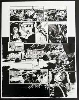 Falque, Denis | Falque, Denis - Planche Originale (p.41) La crima christi T1 - Rémission - Le triangle secret T6 - (2020) | Catawiki