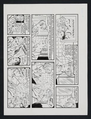 Original Art for the Apartment 3-G Comic Strip (1/16/05 & 4/26/09) by Frank Bolle | mycomicshop.com