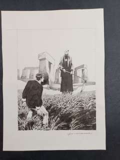 Corrado Roi - Dylan Dog Grande ristampa n. 54 - C. Roi - Copertina originale - Page volante - Exemplaire unique