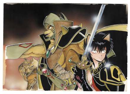 Johji Manabe Hand-Drawn Color Manuscript "Outlander’S" | Mandarake (Big Web)