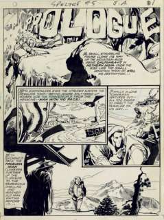 Adams, Neal | SPECTRE #5 Planche originale n°1 à l’encre de Chine. Une très | Cornette de St Cyr