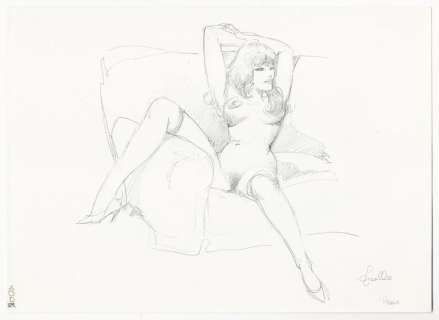Leone Frollo | Leone Frollo - illustrazione originale "Pigna" - Exemplaire unique | Catawiki