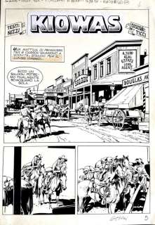 Giovanni Ticci | Giovanni Ticci - tavola originale Tex n. 521 | Catawiki