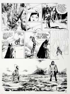 Ribera | Le Vagabond des limbes, planche n°19 Ã  l’enc… | Millon