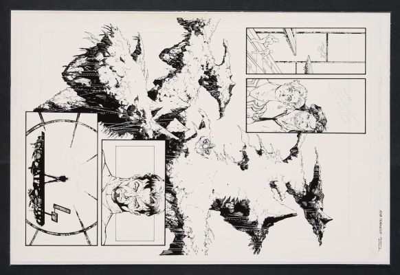 John Floyd | Original Art from Eternal Warriors Archer and Armstrong (1997) Page 22 Pencils by Robert Teranishi Inks | mycomicshop.com (Buy It Now)