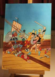 Gürsel, Gürçan | Gürsel, Gürçan - Dessin original couleur - Hommage à Peyo - (2018) | Catawiki