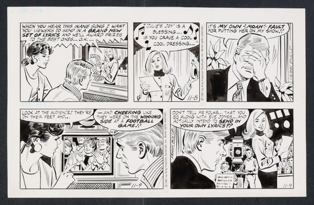 Frank Bolle | Original Art for the Heart of Julie Comic Strip (11/8-9/1991) | mycomicshop.com