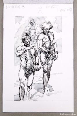 CARLES PRUNÉS - ILUSTRACIÓN PARA PORTADA DE CURIAL I GÜELFA - 1993 | todocoleccion (Buy It Now)