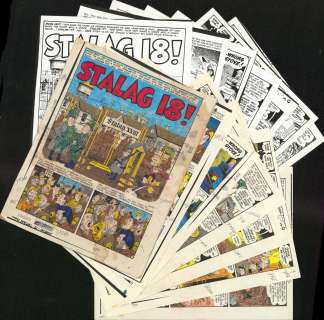 STALAG 18!, MAD #18 Sp & Bk & Wt Proofs, 7 Pg Story (1986) | Russ Cochran