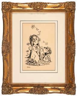 VAUGHN BODE FRAMED DEADBONE EROTICA CHARACTERS SPECIALTY ORIGINAL ART. | Hake’s