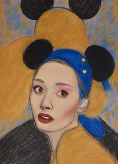 Emma Wildfang | Large Format by Emma Wildfang - Portrait series inspired by Mickey Mouse - (2022) | Catawiki