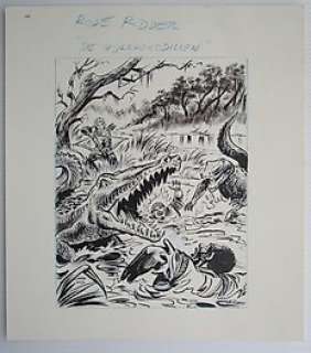 Karel Biddeloo - Biddeloo, Karel - Originele cover - De Rode ridder boek 59 - De nijlkrokodillen - (1988)