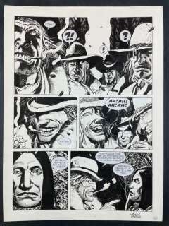 Enrique Breccia | Tex Speciale #31 - Enrique Breccia - tavola originale "Capitan Jack" - Page volante - Exemplaire unique - (2016) | Catawiki