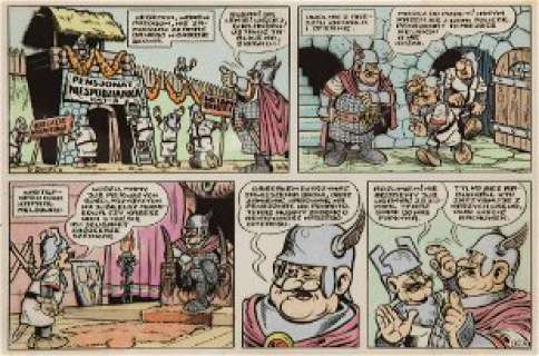 Janusz Christa (1934 - 2008) "Kajko and Kokosz" - | Desa Unicum