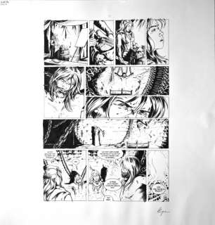 Alexe  (1977) | ALEXE Ensemble de 2 planches originales se suivant, page 30 et 31 de l | Estim Nation