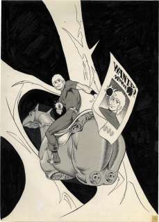 Buichi Terasawa Hand-Drawn Manuscript "Cobra" | Mandarake (Big Web)