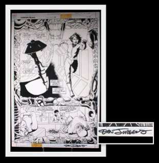 Dan Jurgens Superman Aliens Original Comic Art | Taurus Auctions