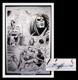 Norm Breyfogle T-Bolts Signed Original Comic Art | Taurus Auctions