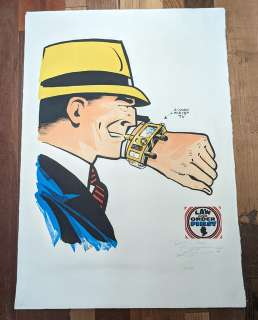 Gould-DICK TRACY PRINT-AP #01-Signed in pencil. (unknown date) | Russ Cochran