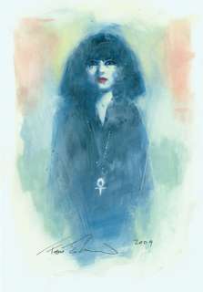 Felipe Echevarria - Death sketchbook ANKH page 29 paper