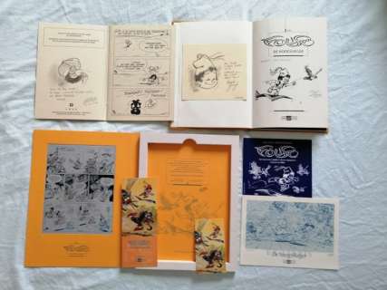 Kiko | Foufi / Ali-Bibi - Luxe De hoogvlieger met ex-libris + De Fakir - 2x met opdrachttekening - hc + sc - EO - (1999/2002) | Catawiki